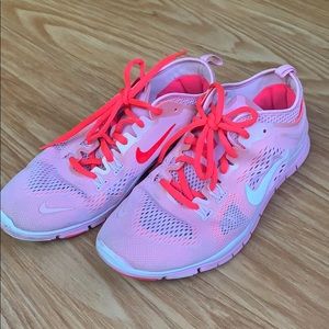 Pink Nike Running Shoes